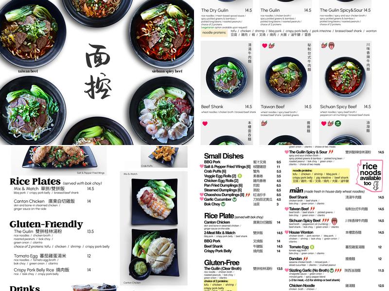 Noodleholics Menu