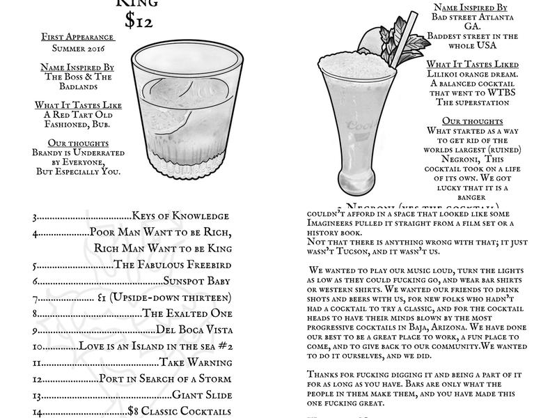 Reilly Craft Pizza and Drink Menu