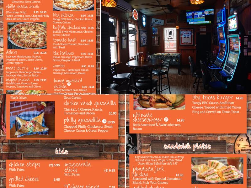 Friday's South Bar & Grill Menu