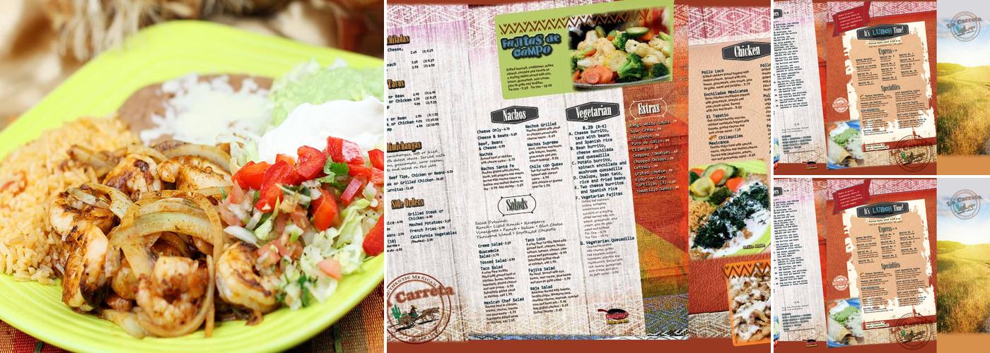 La Carreta Menu