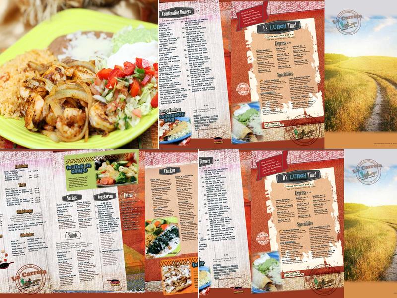 La Carreta Menu