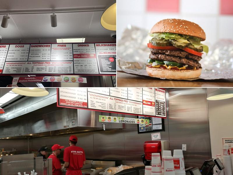 Five Guys Menu