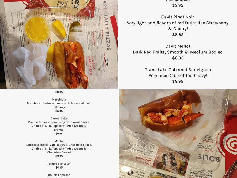 Lizzie's Cafe & Bistro 142nd St. Menu