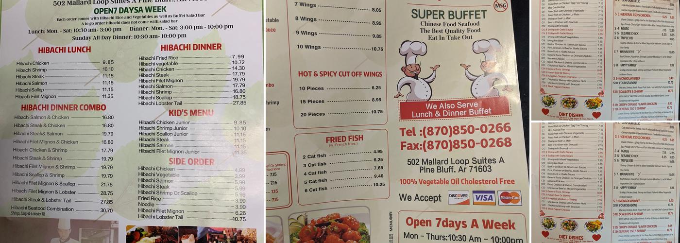 Chef Lee Menu