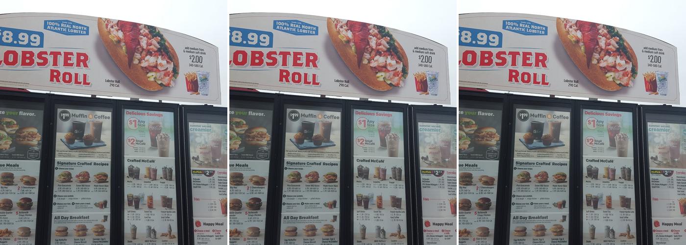 McDonald's Menu