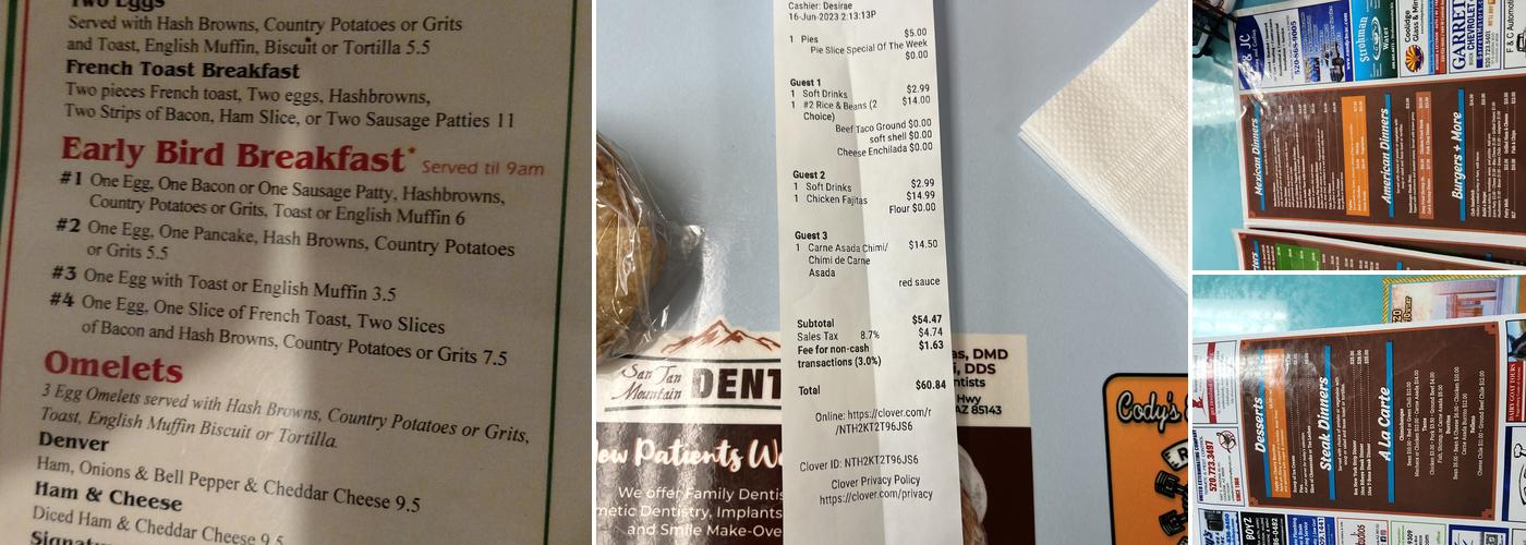 Lidia's Cocina at Old Pueblo Menu