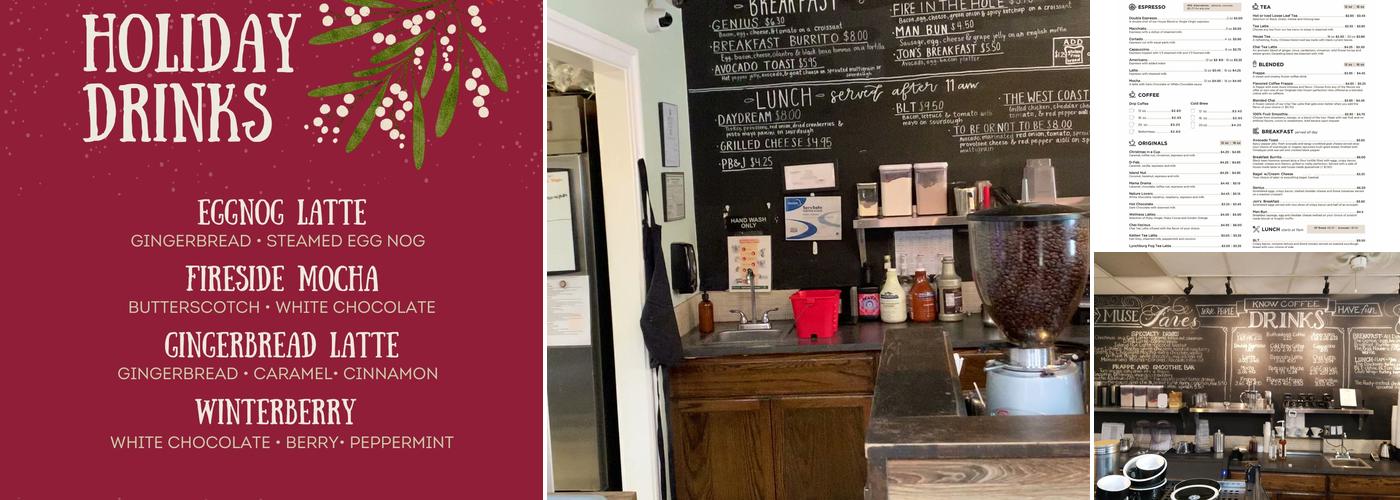 The Muse Coffee Company Menu