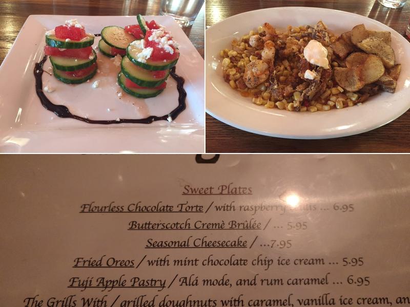 Jimmy's on the James Menu