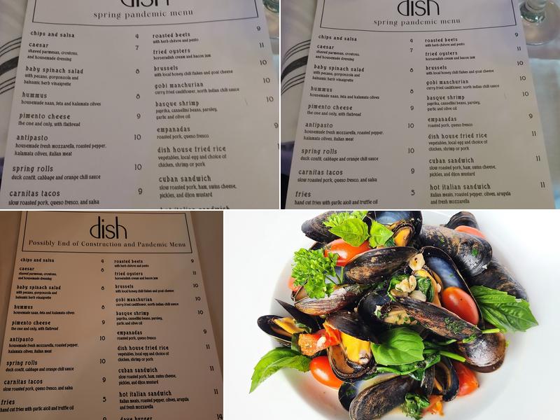 Dish Menu