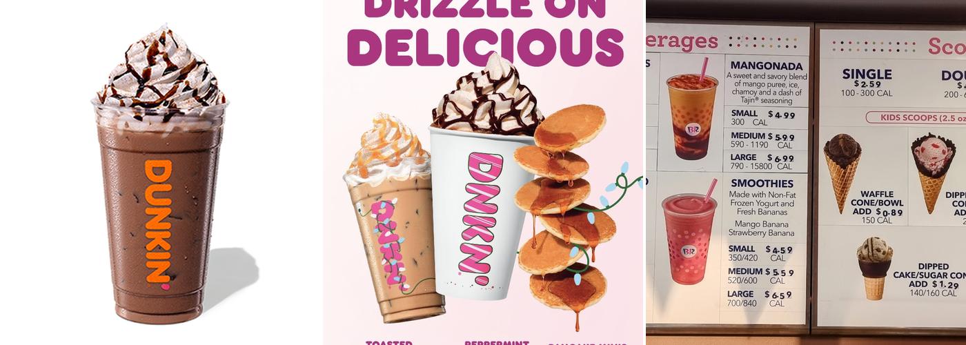 Dunkin' Menu