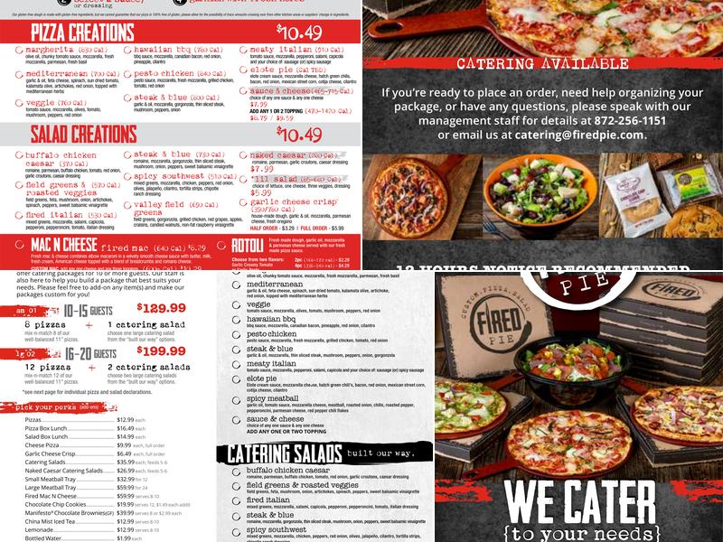 Fired Pie Menu