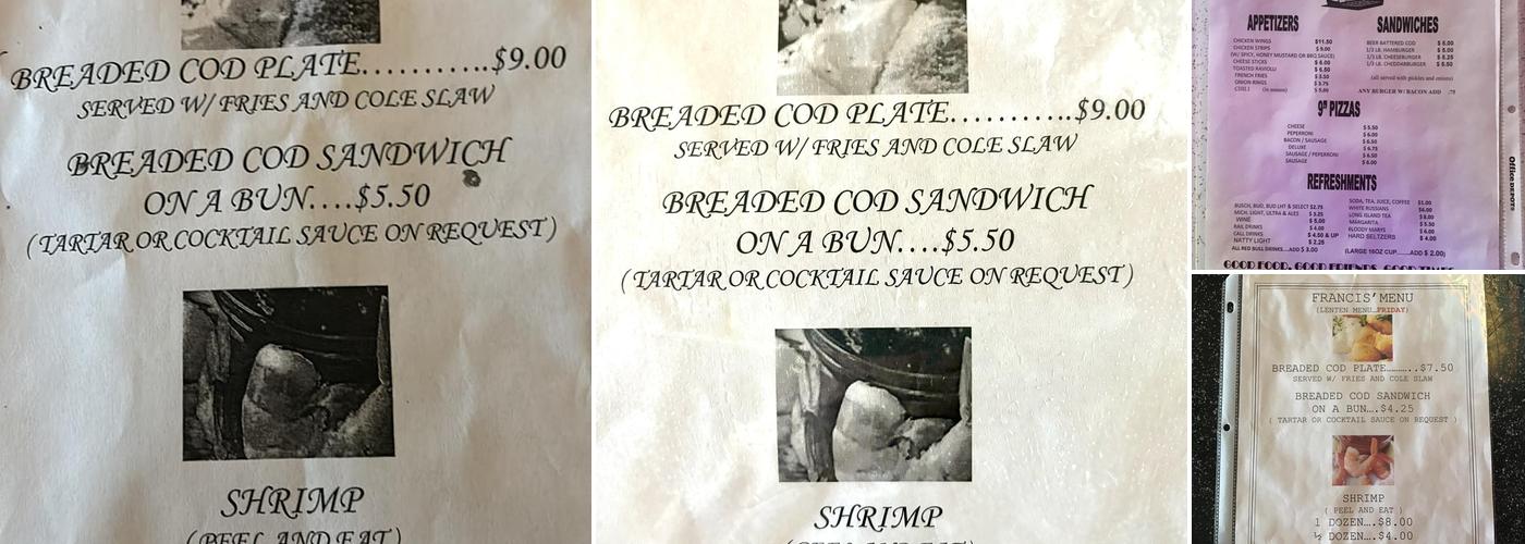 Doc Haus Menu