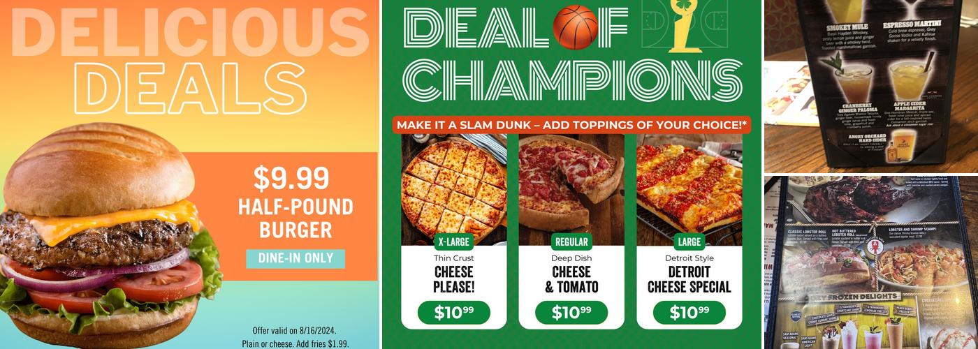 Uno Pizzeria & Grill Menu