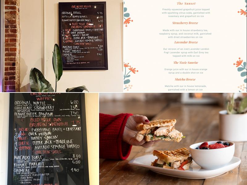 Blue Sail Coffee Menu