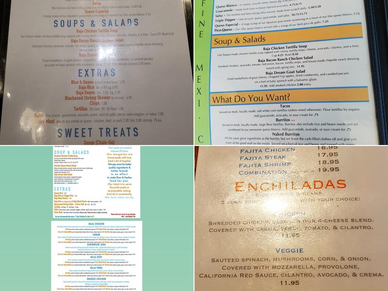 Baja Grill | Little Rock Menu