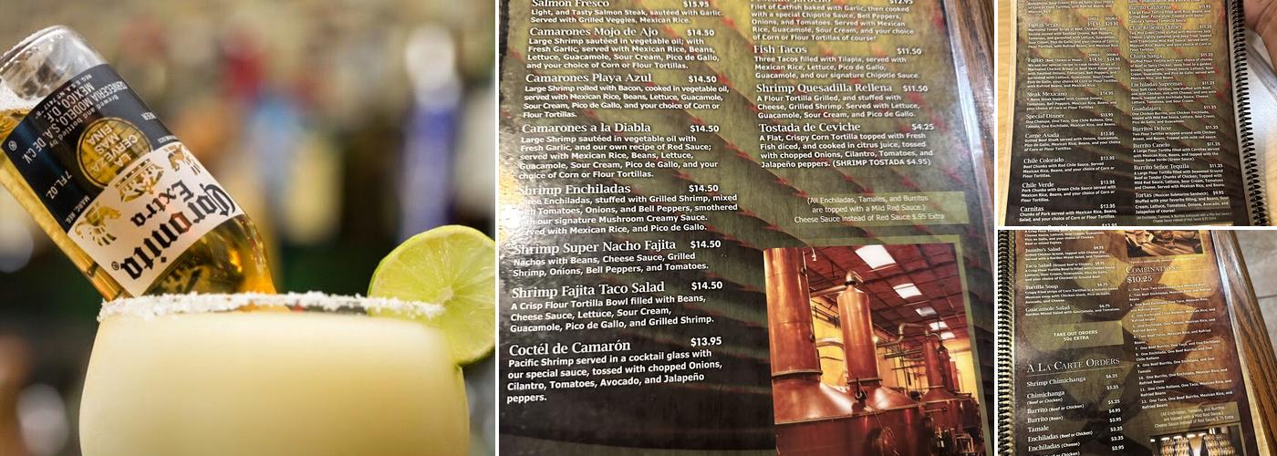 Senor Tequila (Bowman) Menu