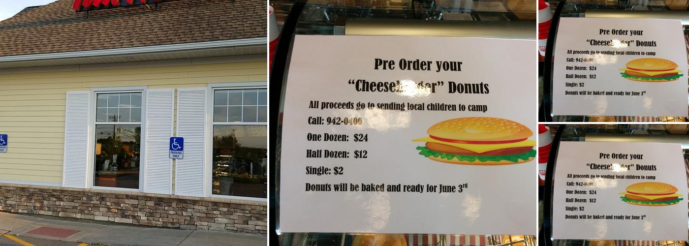 Tim Hortons Menu