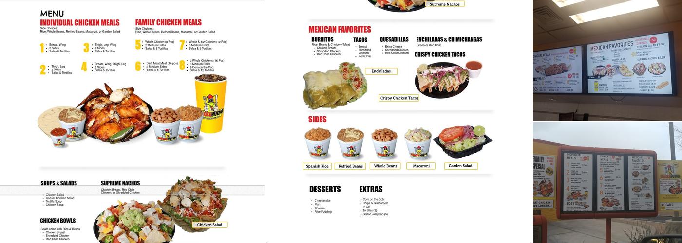 CHICKENUEVO Menu