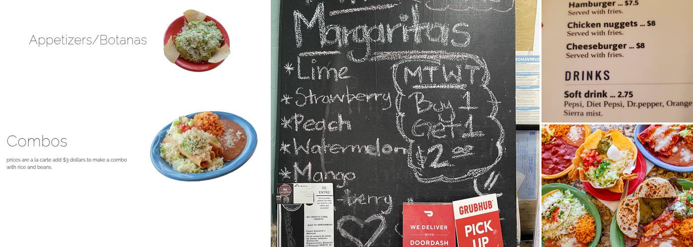 El Merendero Menu