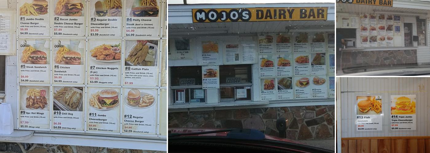 Mojo's Menu