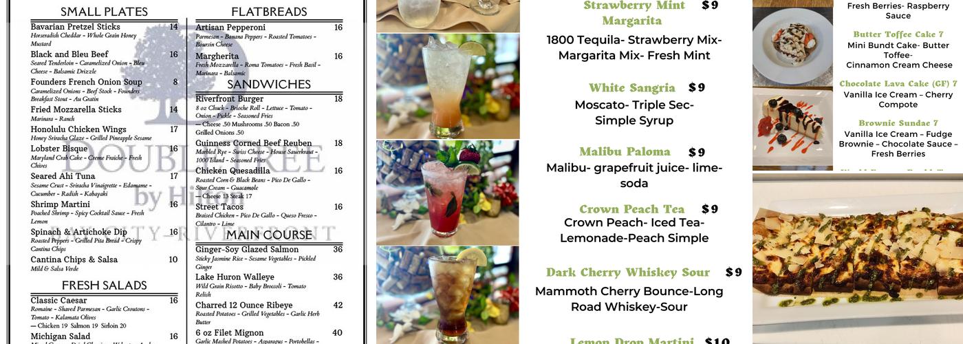 Riverfront Grille Menu