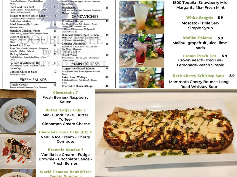 Riverfront Grille Menu