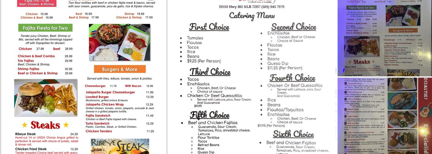 Jose's Mexican Grill & Cantina Menu