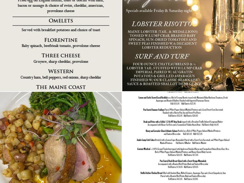 Café 401 Menu