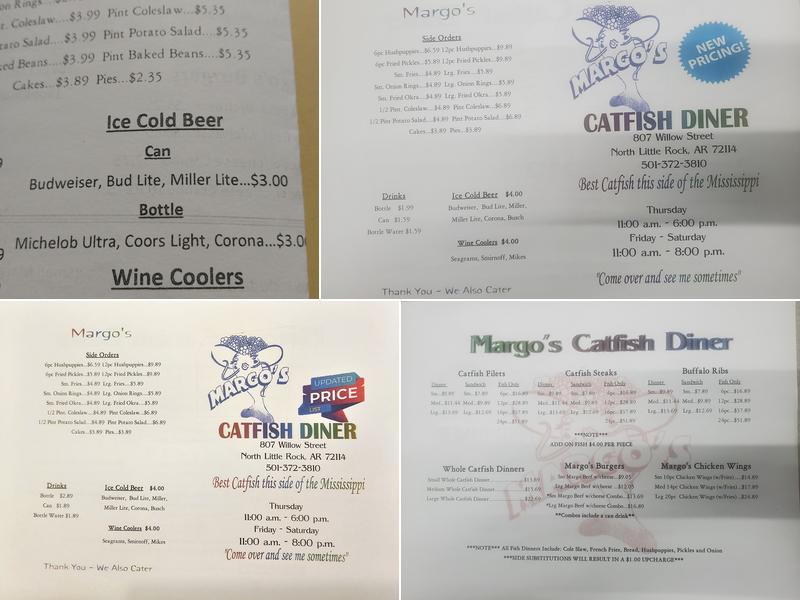 Margo's Catfish Diner/Melrose Grocery & Deli Menu