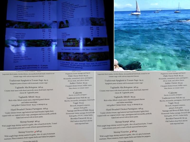 Thaitalian Infusion Cuisine Menu