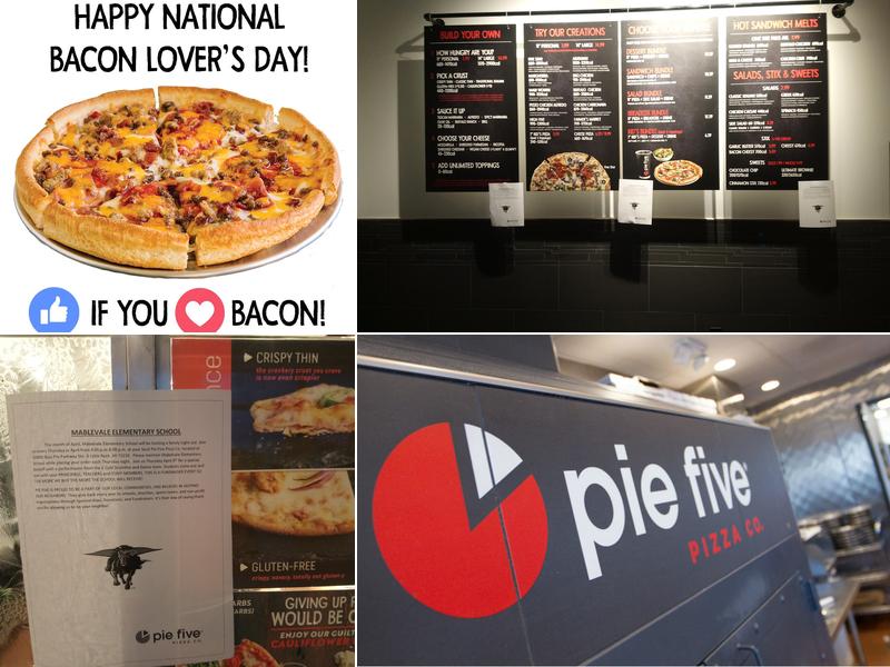 Pie Five Pizza Menu