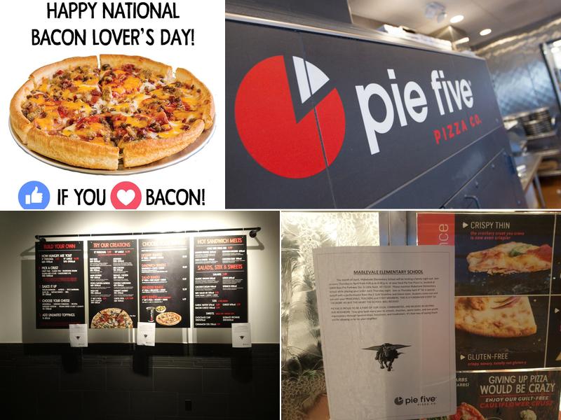 Pie Five Pizza Menu