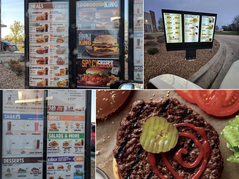 Burger King Menu