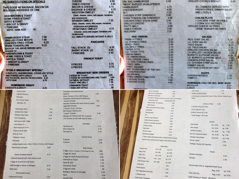 Renee's Restaurant Menu