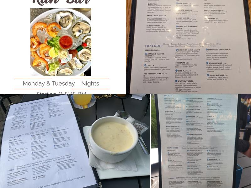 Doc's Riverside Grille Menu