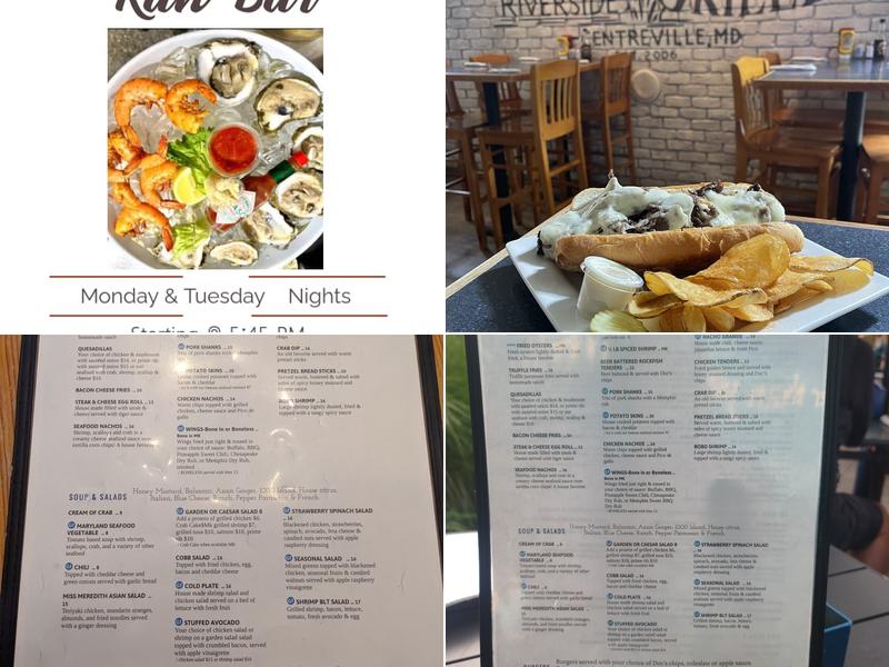 Doc's Riverside Grille Menu
