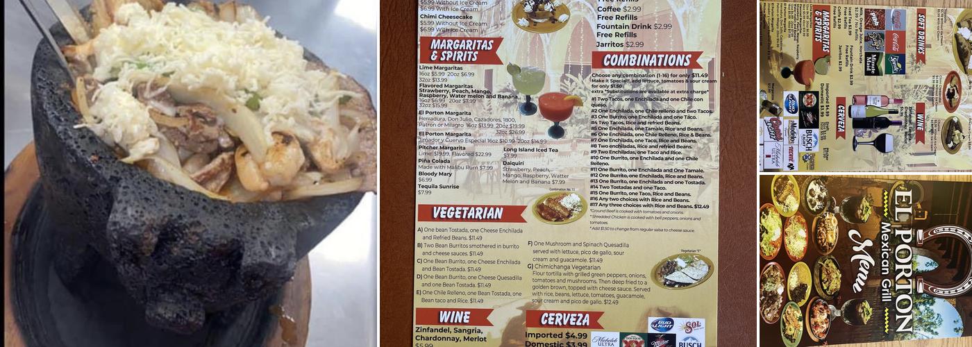 El Porton Mexican Grill Menu
