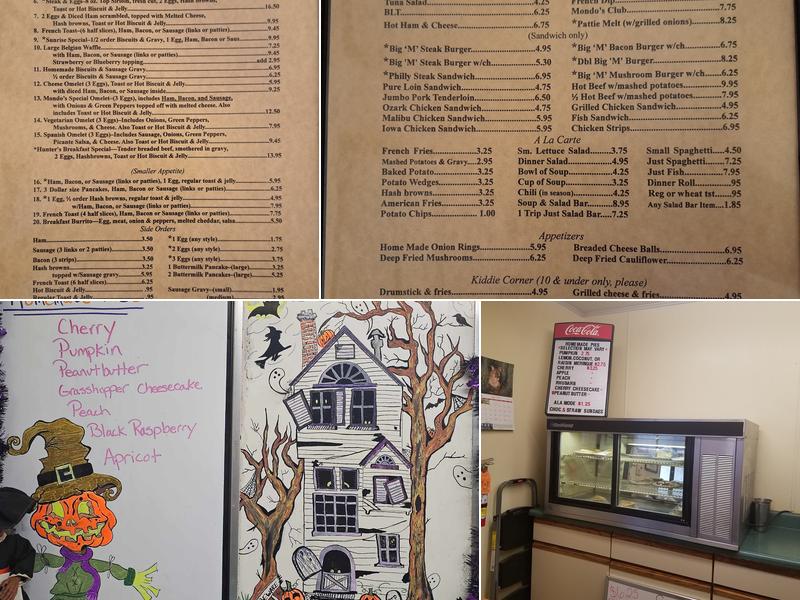 Mondo's Restaurant Menu