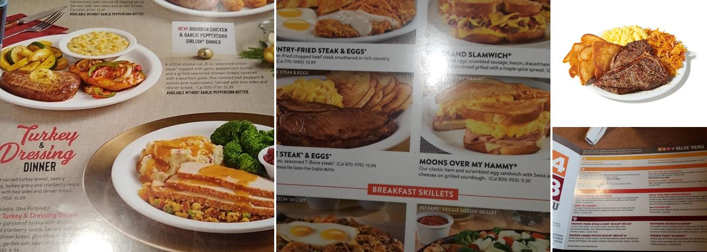 Denny's Menu