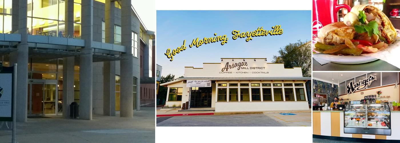 Arsaga's at the Fayetteville Public Library