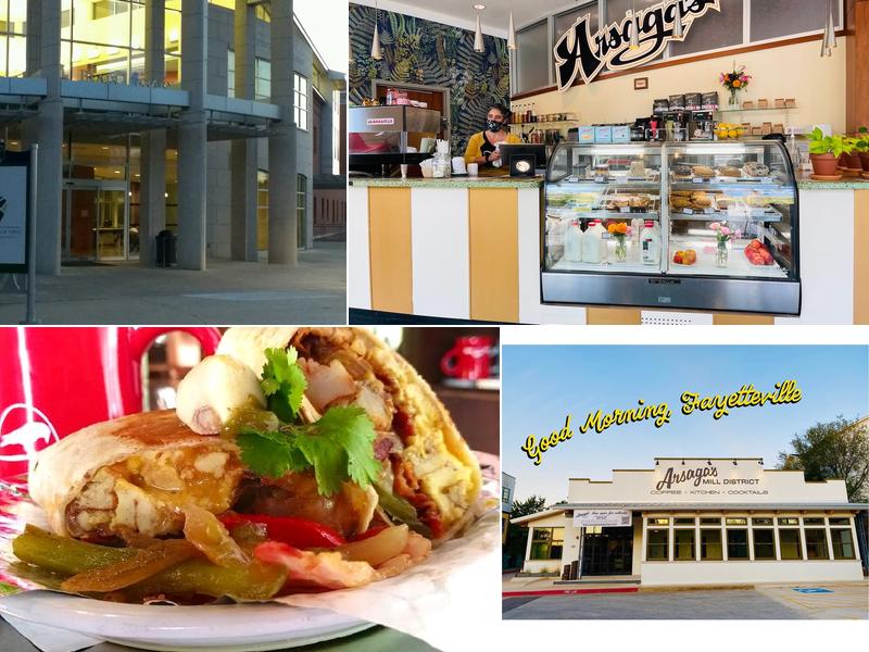 Arsaga's at the Fayetteville Public Library