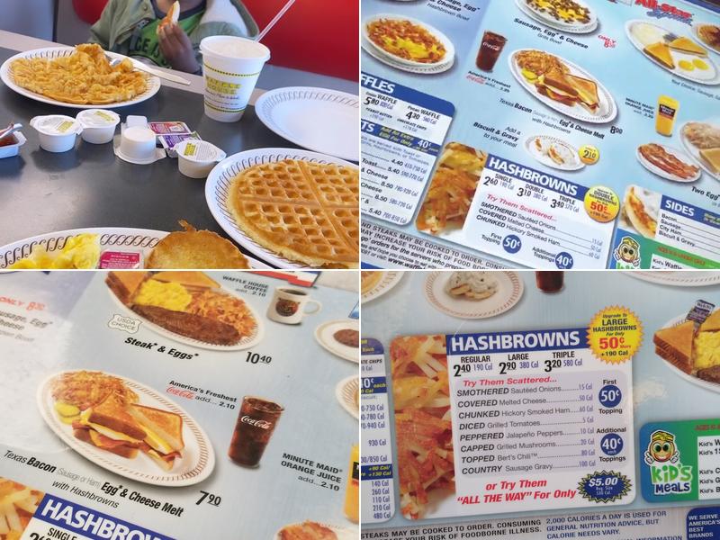 Waffle House Menu