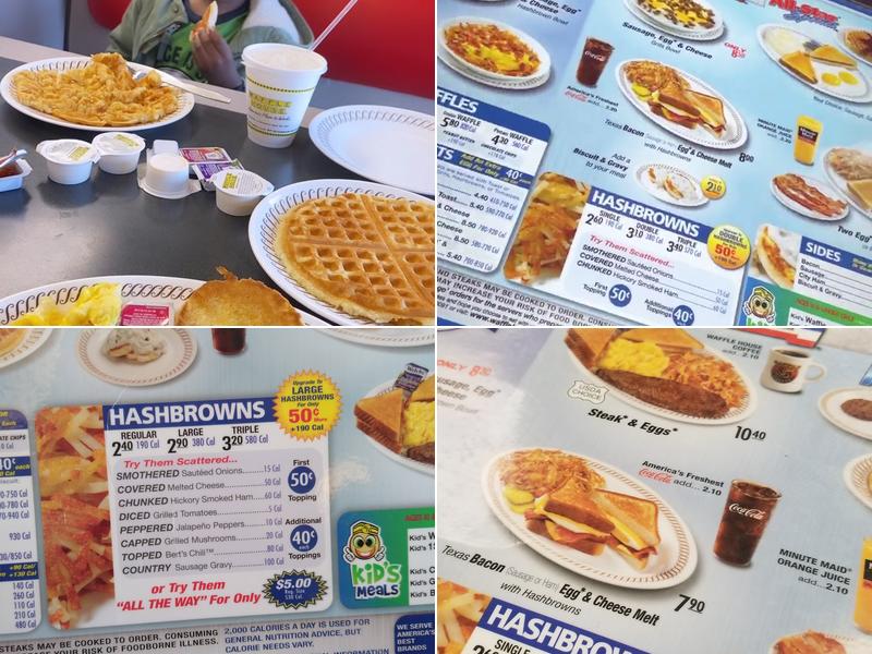Waffle House Menu