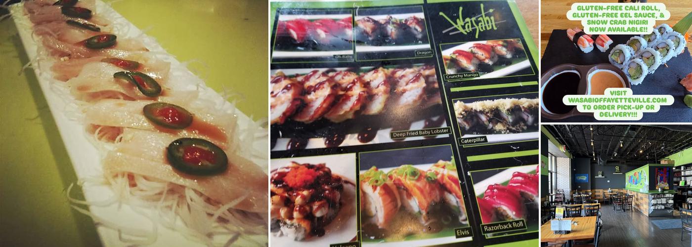 Wasabi Menu