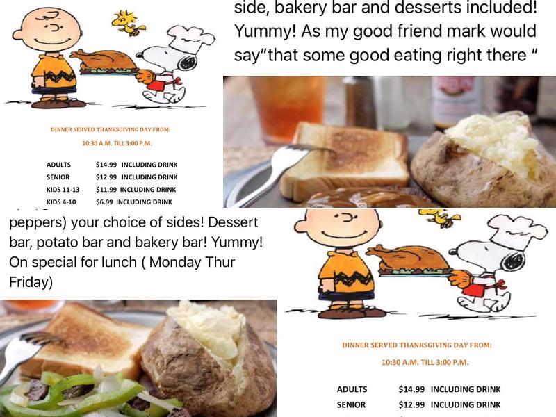 Western Sizzlin Steak & More Menu