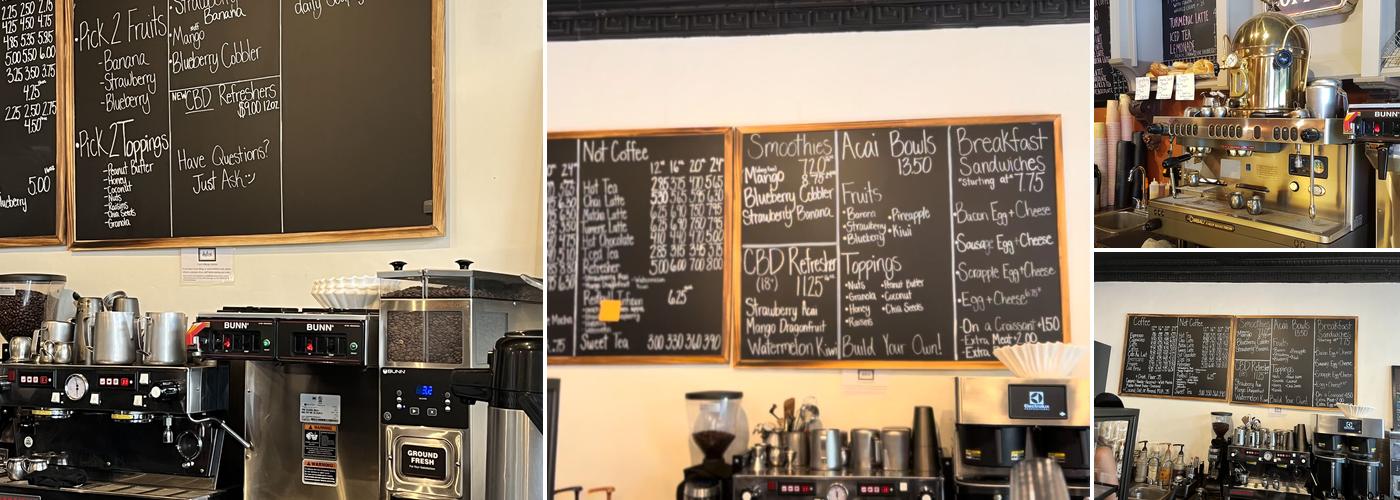 Dolce Bakery and Coffee Shop Menu