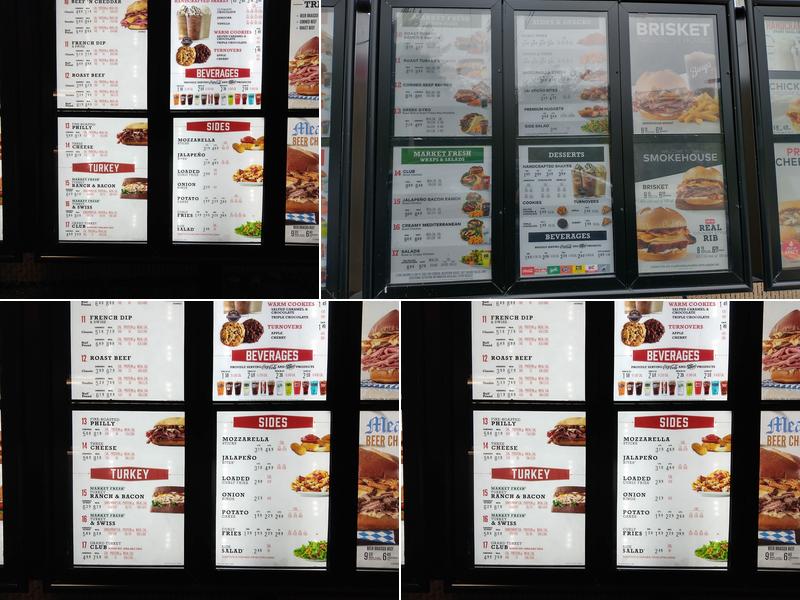 Arby's Menu