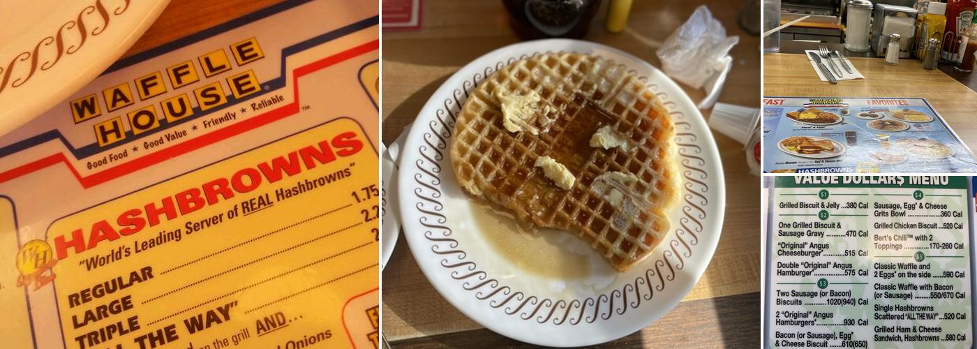 Waffle House Menu