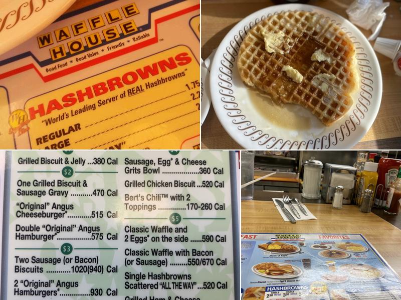 Waffle House Menu