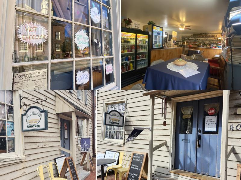 Cobblestone Cafe 408 S State St, Dover